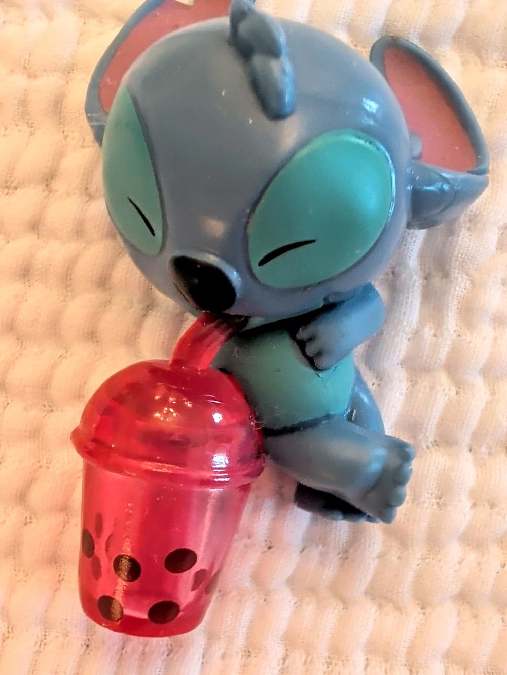Disney Stitch Feed Me Series 2 Collectible Mini Figure - Stitch with Boba Tea